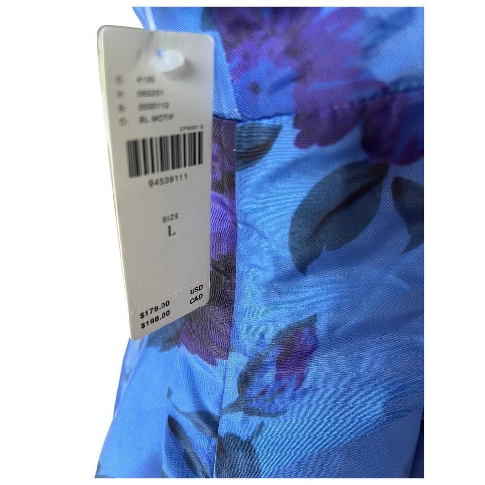 Maeve by Anthropologie Floral Maxi Dress Pockets NWT Size L Blue 178.00 MSRP - Picture 5 of 11